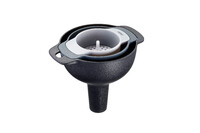 Lot de 3 petits entonnoirs de 6, 8 & 10 cm avec filtre universel TRES, 4 pcs.